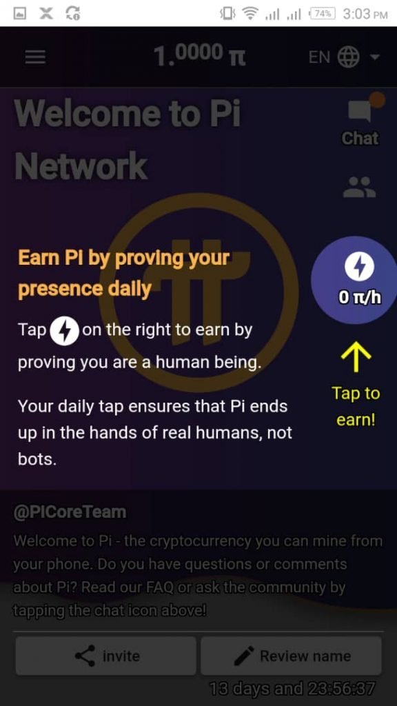 mine pi coin