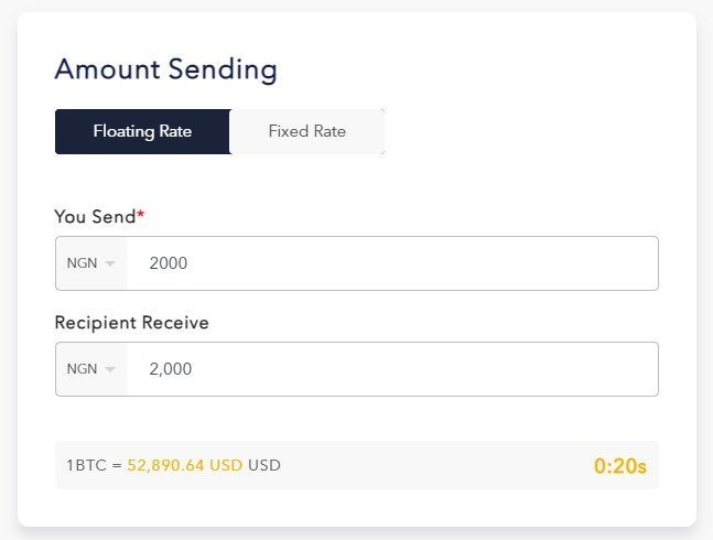 cryptofully sending details