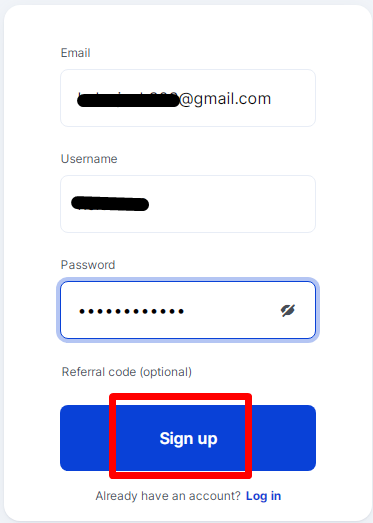 cryptolocally sign up