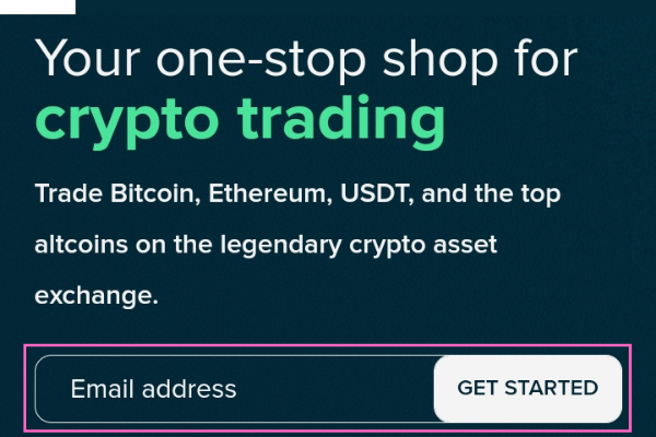 POLONIEX homepage