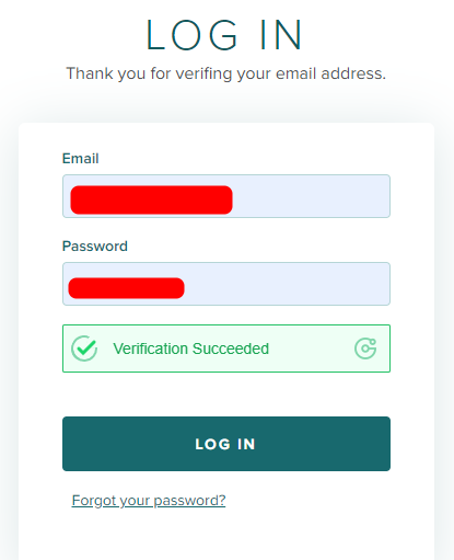 poloniex email verification