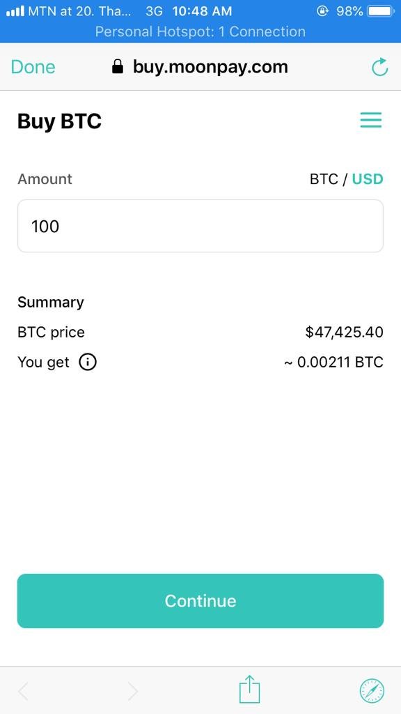 buy BTC ZENGO