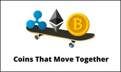 Coins that move together