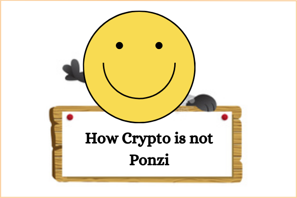 crypto is not ponzi