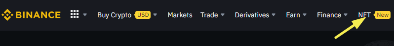 binance home