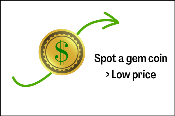 how to spot a gem coin low price