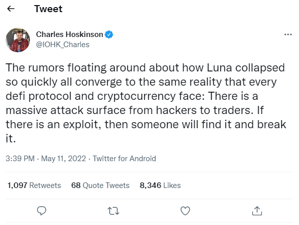 LUNA tweet
