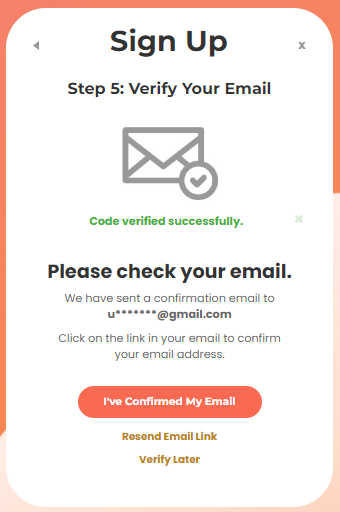safcoin verify email