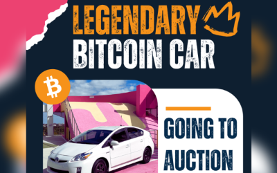 MEDIA-DUBBED “$48 MILLION BITCOIN CAR” UP FOR AUCTION